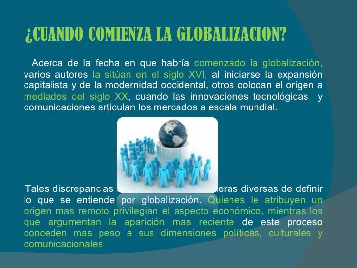 Globalizacion