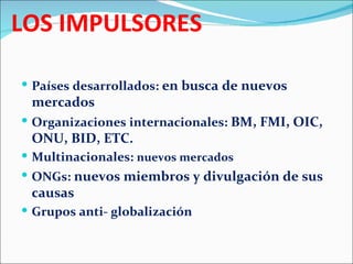 Globalizacion presentacion