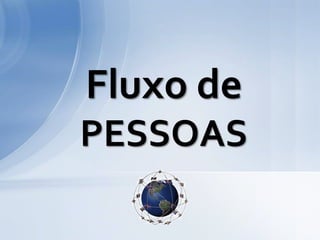 Fluxo de
PESSOAS
 