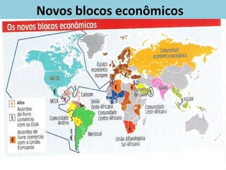 Novos blocos econômicos
 