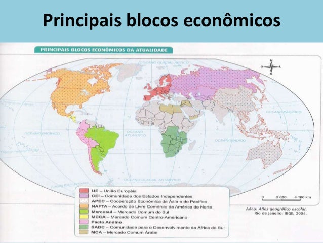 Principais Blocos Econômicos – Quantos Blocos Econômicos existem no ...