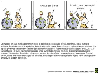 Apresentação elaborada pela Professora FERNANDA BRUM LOPES - Geografia
 