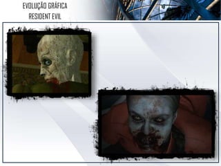 EVOLUÇÃO GRÁFICA
RESIDENT EVIL
 