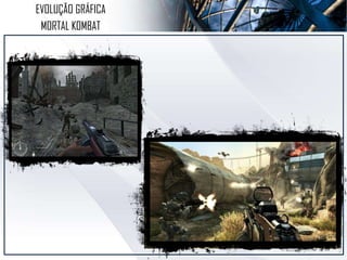 EVOLUÇÃO GRÁFICA
MORTAL KOMBAT
 