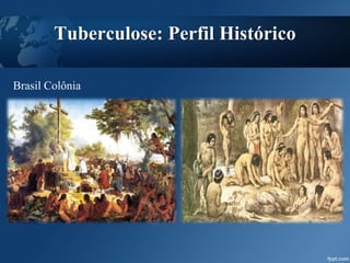 Tuberculose: Perfil Histórico
Brasil Colônia
 