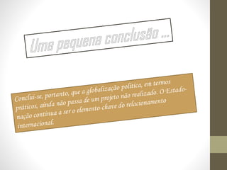 Globalização Política