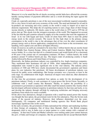Globalization and its impact on indias petroleum exports | PDF