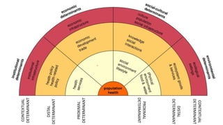 PROXIMAL
DETERMINANT
DISTAL
DETERMINANT
CONTEXTUAL
DETERMINANT
PROXIMAL
DETERMINANT
DISTAL
DETERMINANT
CONTEXTUAL
DETERMINANT
 