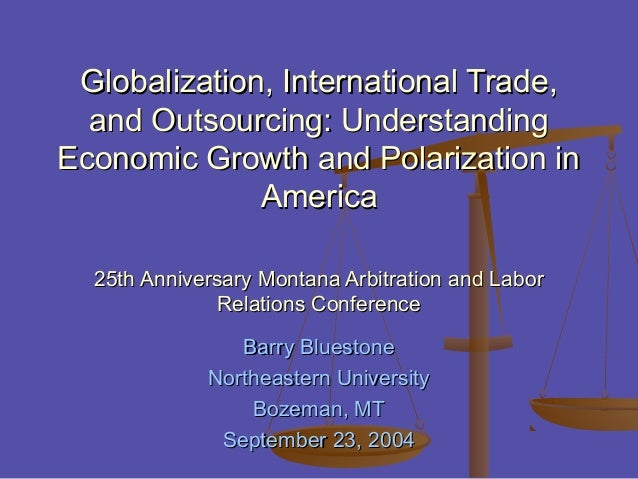 International Trade Growing And Globalization