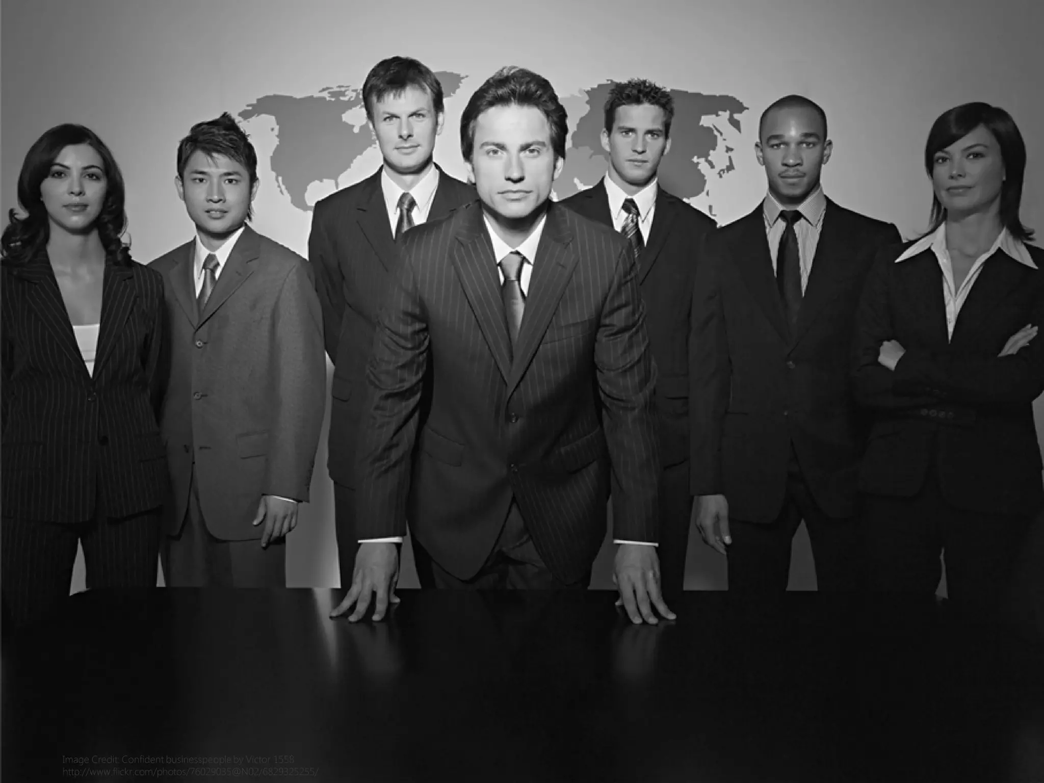 Image Credit: Confident businesspeople by Victor 1558
http://www.flickr.com/photos/76029035@N02/6829325255/
 