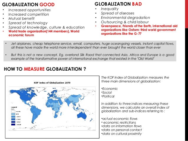 Economics globalisation essay