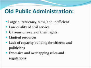 Globalization, Organization, and Public Administration | PPT