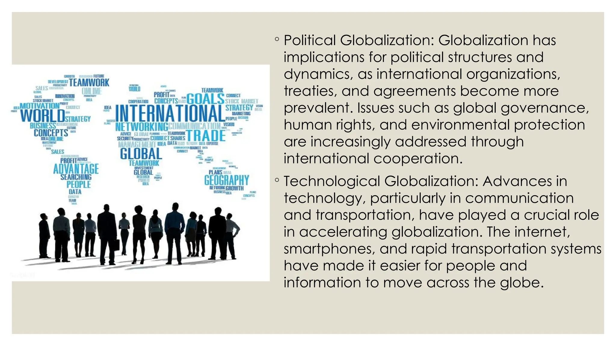 The presentation on issues of Globalization | PPTX