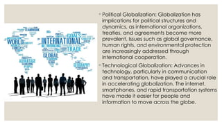 The presentation on issues of Globalization | PPTX