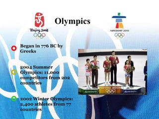 Global environmental changes6