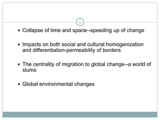 New regimes of regulation (WTO, FTA, etc.)