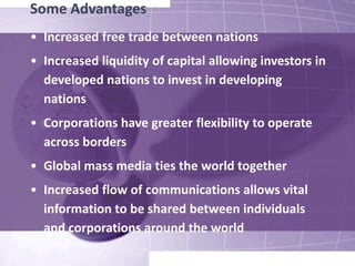 Reduced costs of entry/leapfrogging