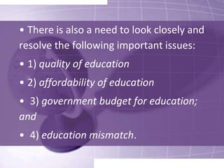 The 24-hour office – increased productivity/lower costEconomic IntegrationInternational trade and foreign direct investment