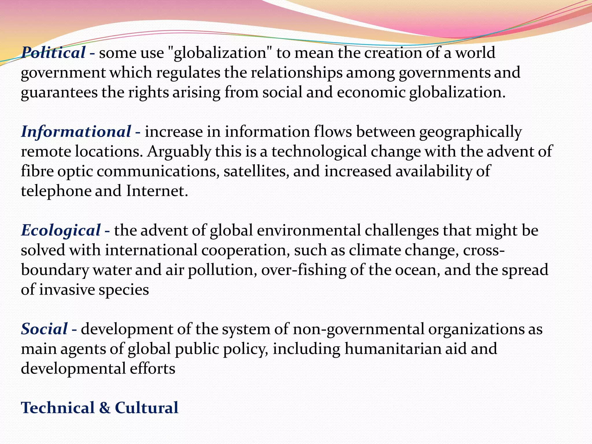 Open the economy to FDI