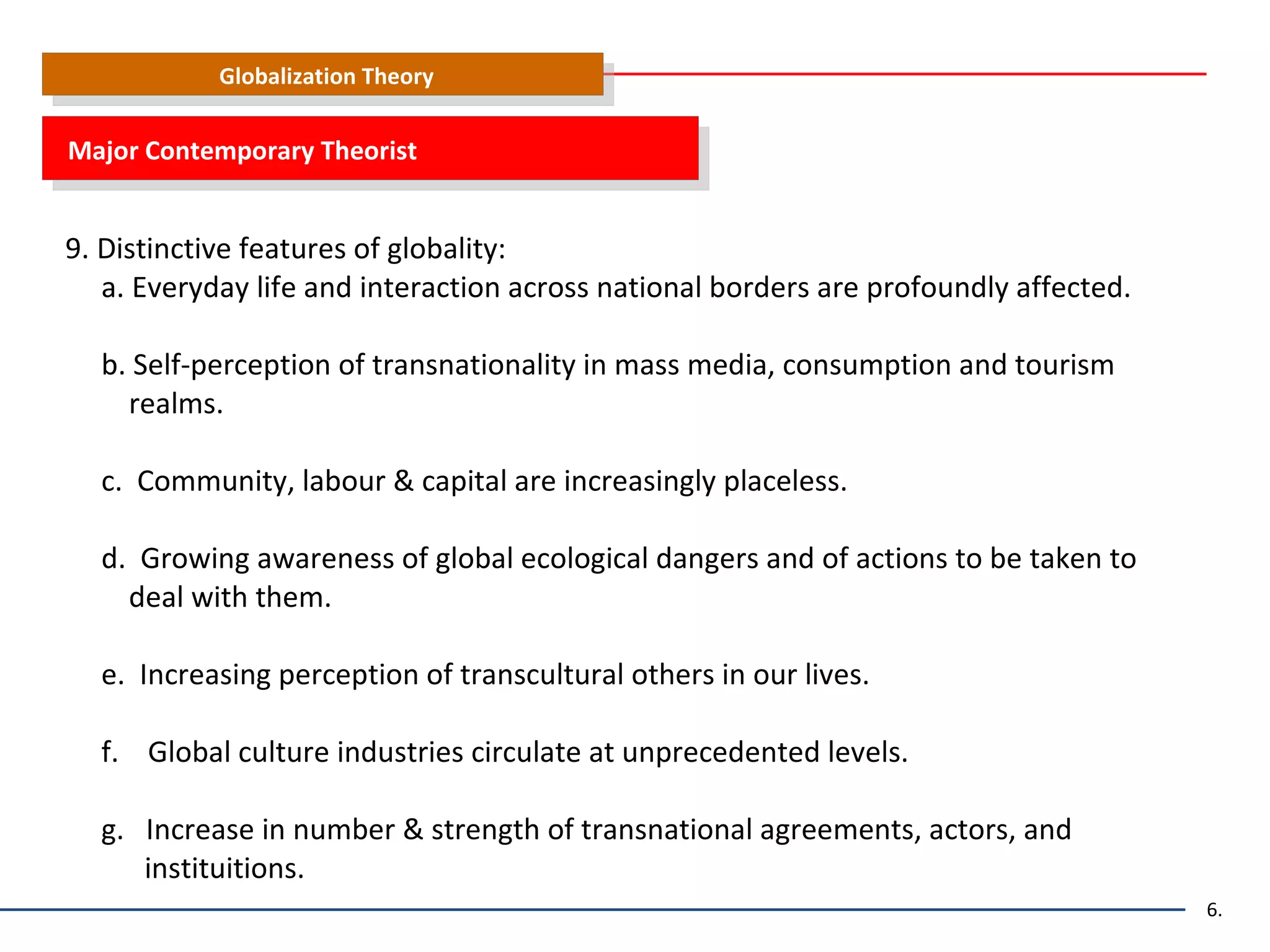 Globalization Theory | PPT
