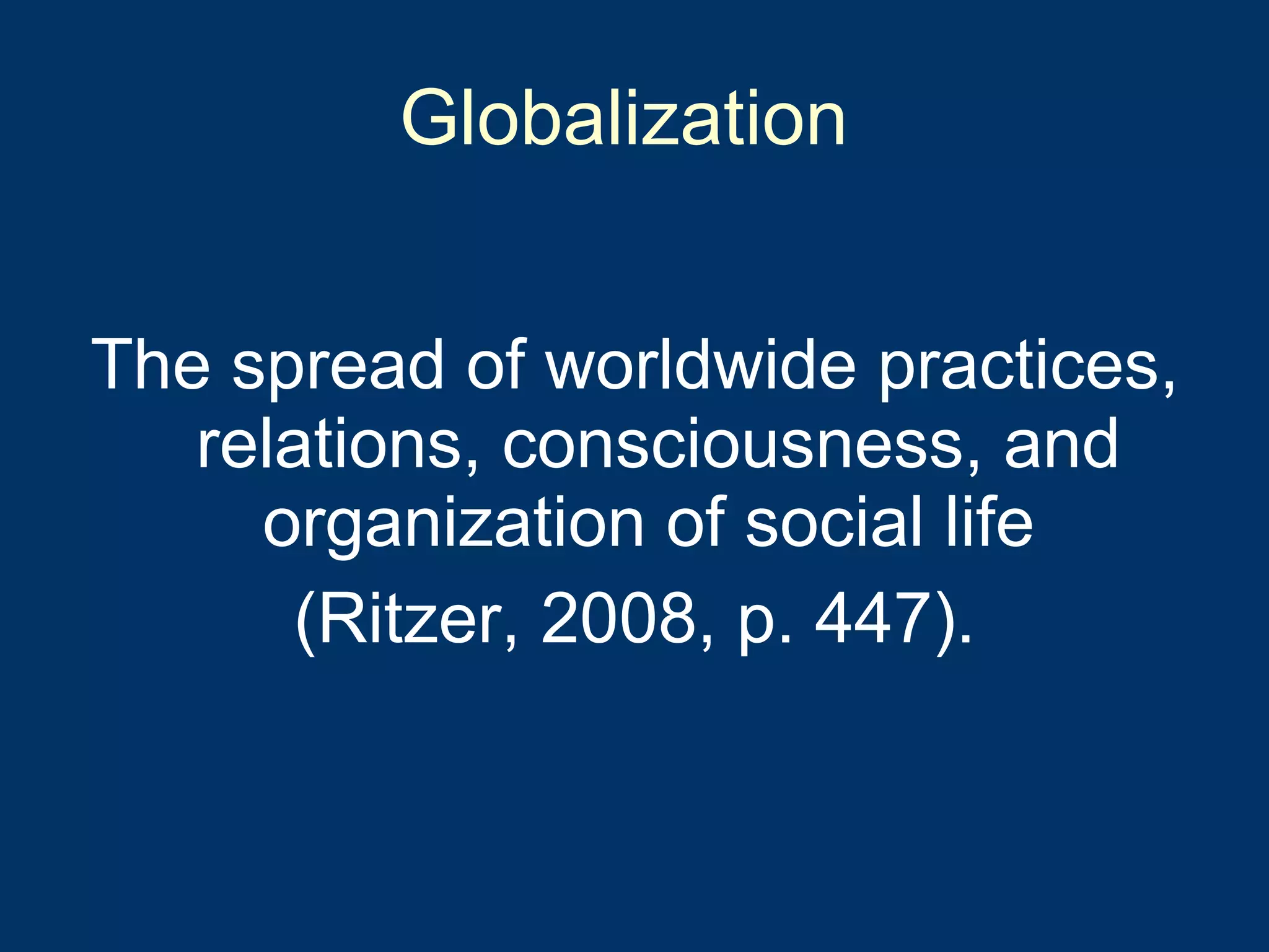 Globalization Theory Revised1 | PPT