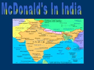 McDonald's In India 