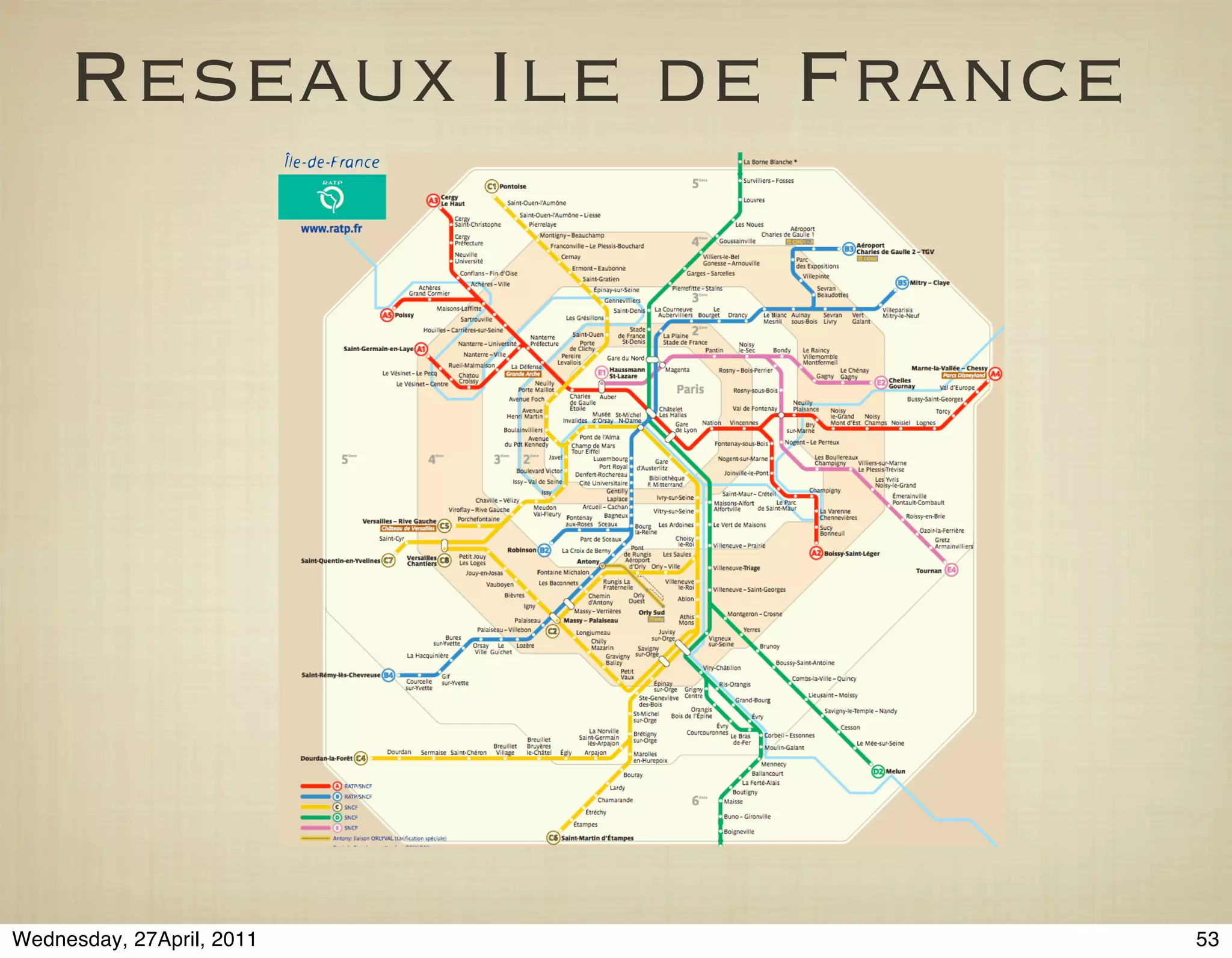 Reseaux Ile de France




Wednesday, 27April, 2011     53
 