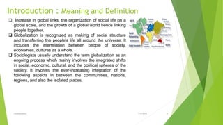 Globalizaton | PPTX