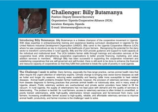 Dairy Value Chain Collaboration Colloquium: After action report and challenger profiles 