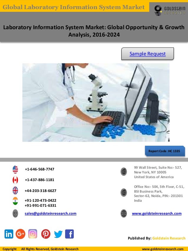 Laboratory Information System Market Repot 20162024 Global Industry