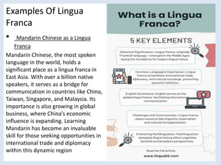 GLOBAL LANGUAGE PRACTICES INCLUDING ENGLISH AS A GLOBAL LANGUAGE .pptx