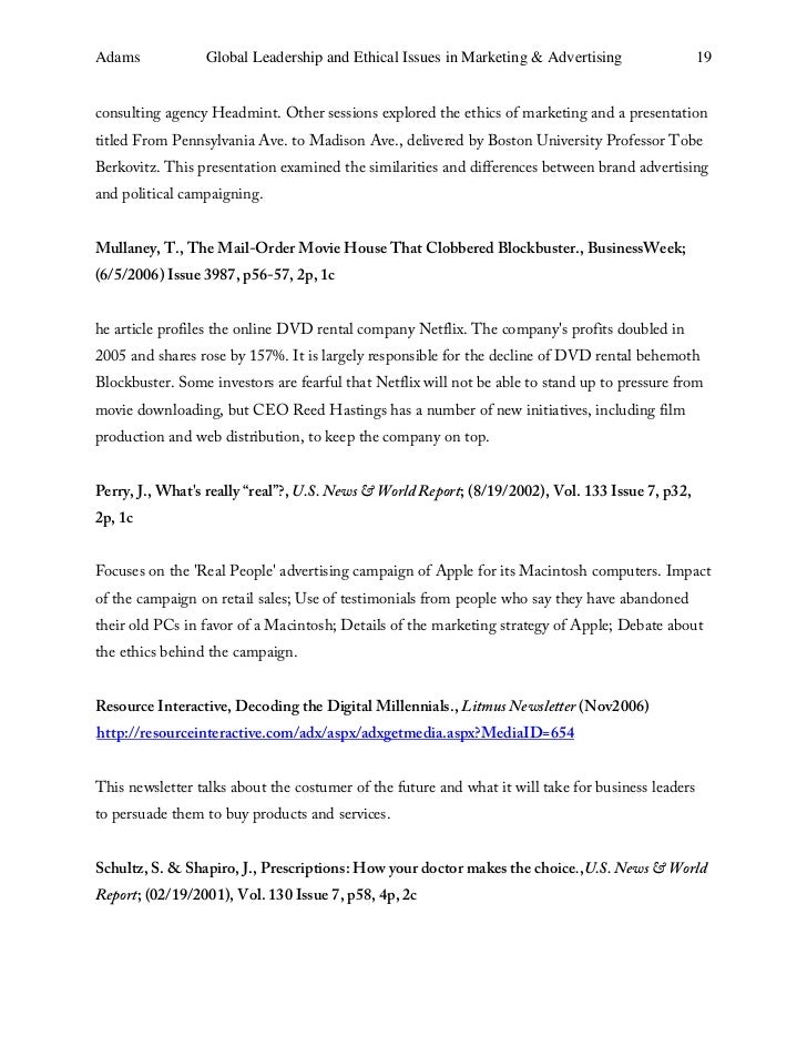 Essay on ethical behavior