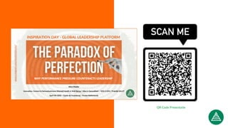 The paradox of Perfection - why performance pressure counteracts leadership
