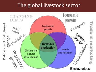 The global livestock sector: Trends, drivers and implications for society, health and the environment