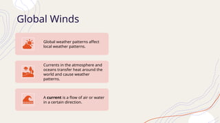 global & local weather patterns Power Point | PPTX