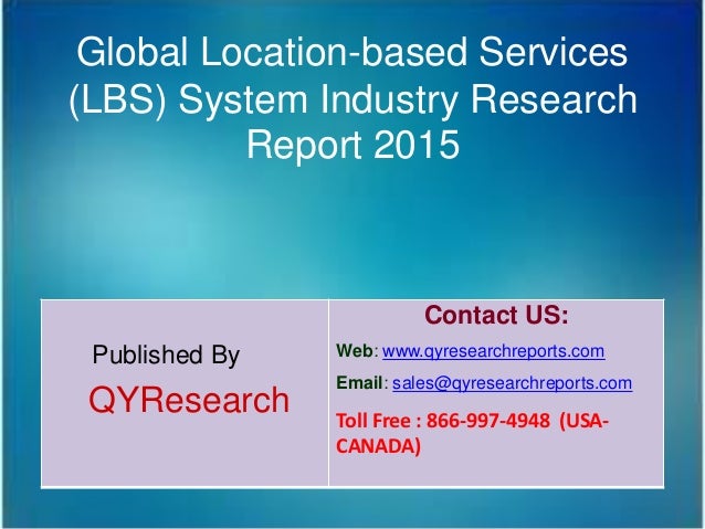 Research paper on location based services