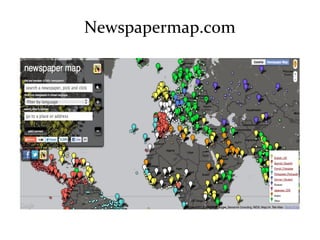 Newspapermap.com,
 