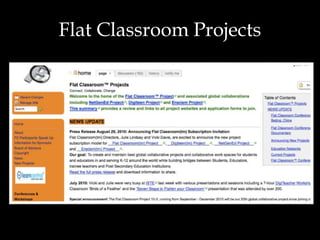 Flat Classroom Projects
 