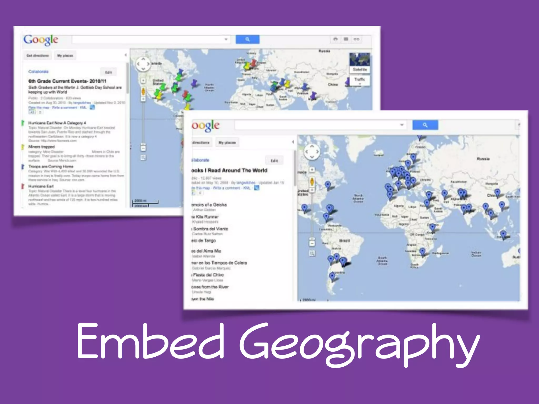 Embed Geography 
 