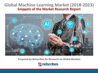 Global Machine Learning Market (2018-2023)
Snippets of the Market Research Report
Prepared by Netscribes for Research on Global Markets
 