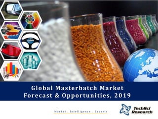 M a r k e t . I n t e l l i g e n c e . E x p e r t s
Global Masterbatch Market
Forecast & Opportunities, 2019
1
 