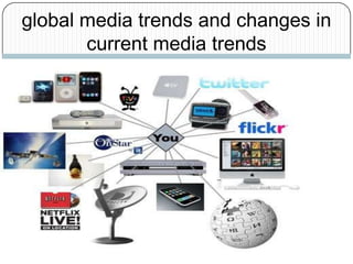 global media trends and changes in
       current media trends
 