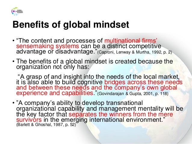 Why Is It Important To Have A Global Mindset Global mindset concept