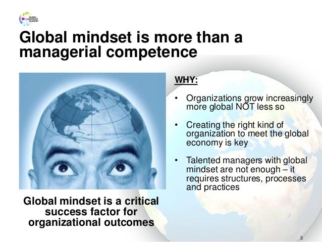 Which Of The Following Is True About Global Mindset Global mindset concept