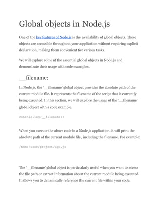 Global objects in Node.pdf