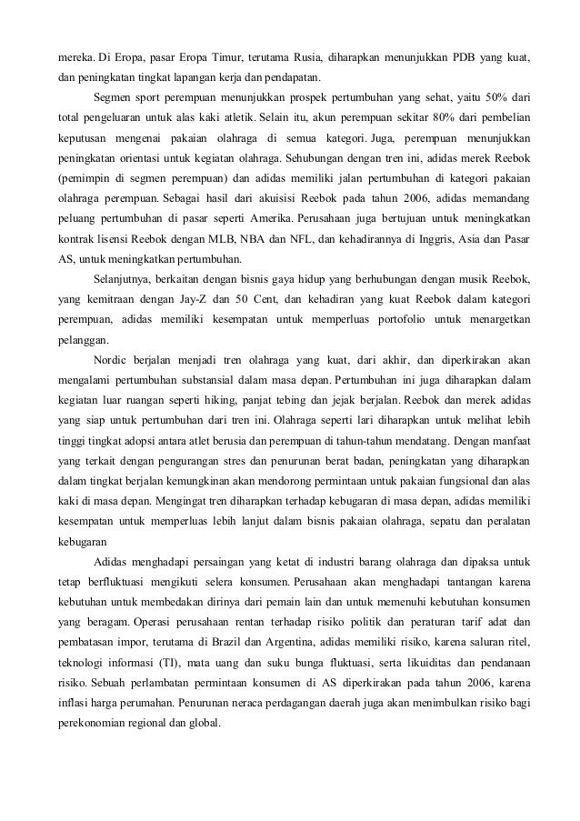 Global Operations Adidas