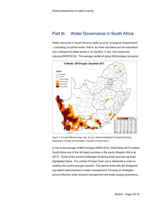 Global Perspective on Water Scarcity | PDF