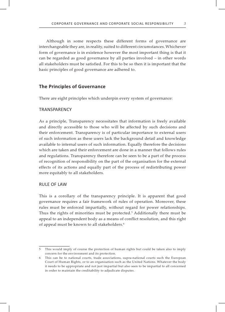 csr and corporate governance pdf