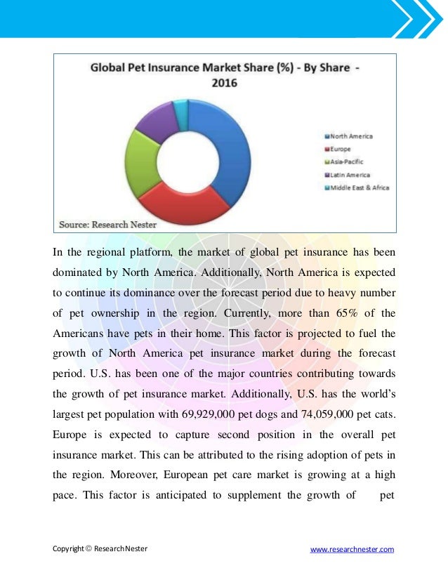 Global pet insurance market (2016 2024) research nester