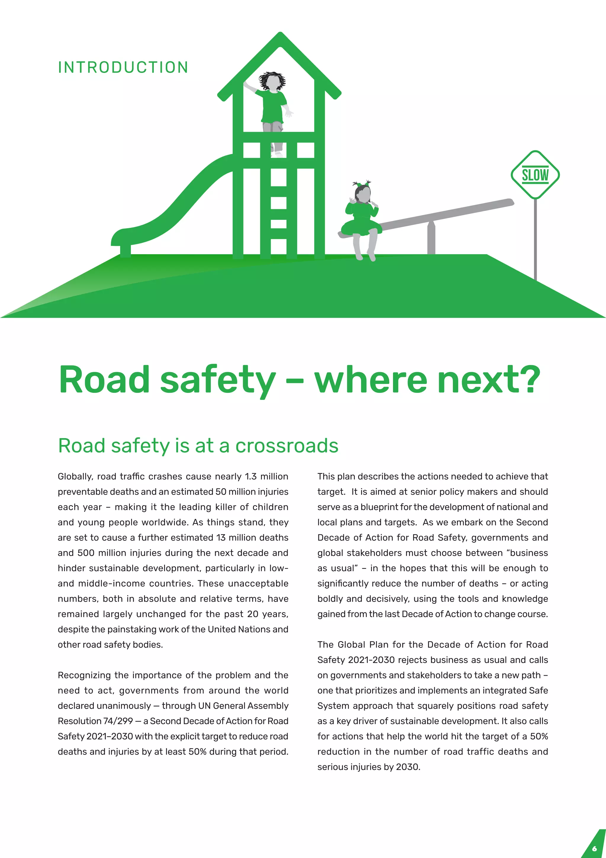 Global Plan for Road Safety ( 2021-2030) | PDF